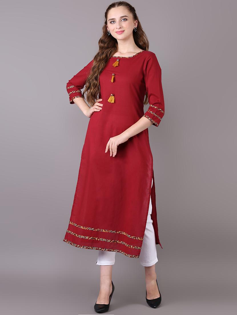 women's straight kurta