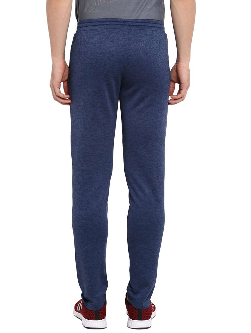 blue color block full length track pant - 17585556 -  Standard Image - 2