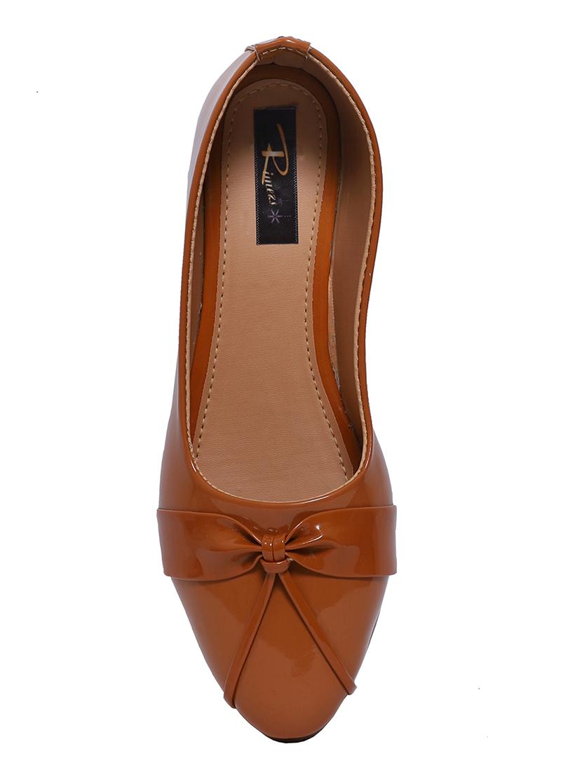 tan tpr slip on ballerina - 17587946 - Standard Image - 2