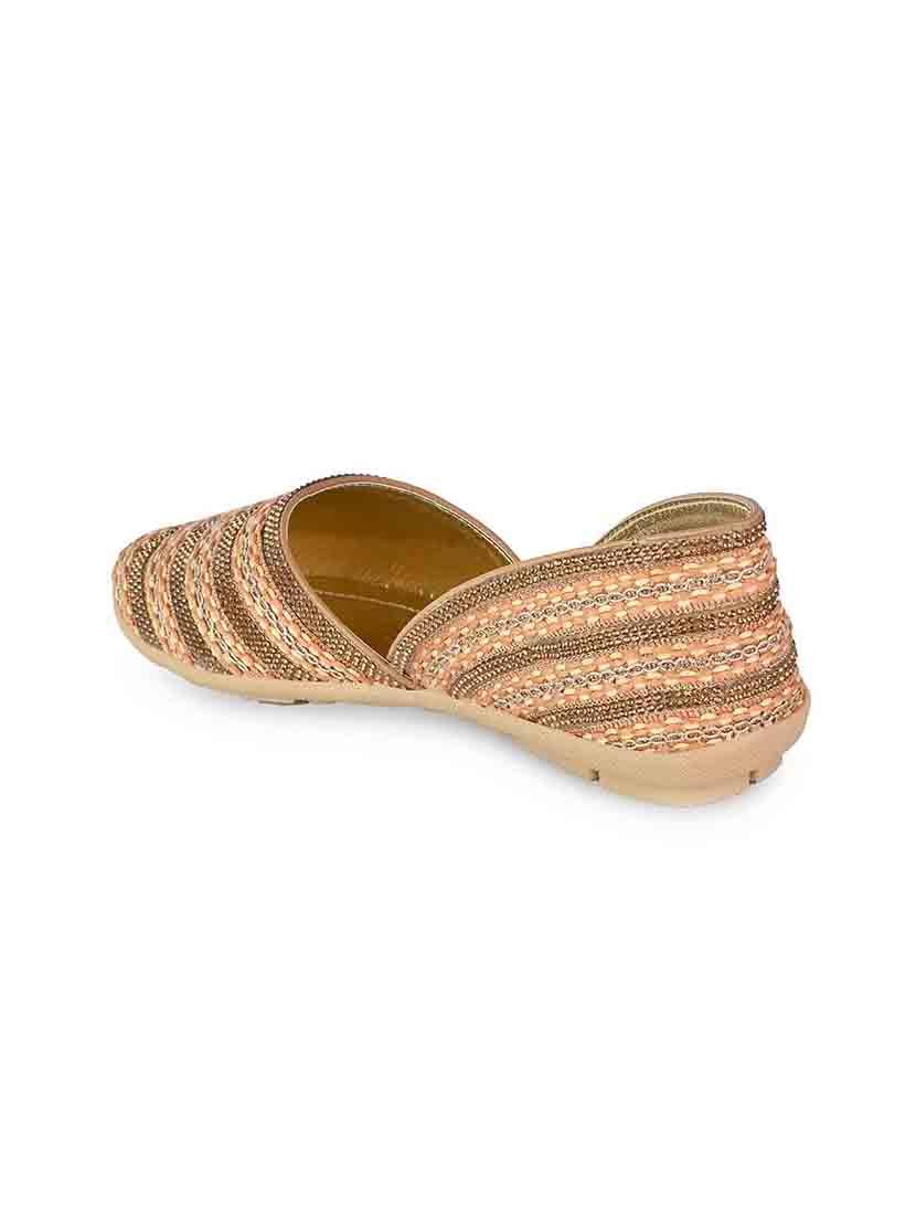 beige synthetic slip on ballerina - 17587958 - Standard Image - 2