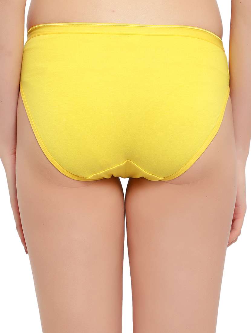yellow solid bikini panty - 17588294 -  Standard Image - 2