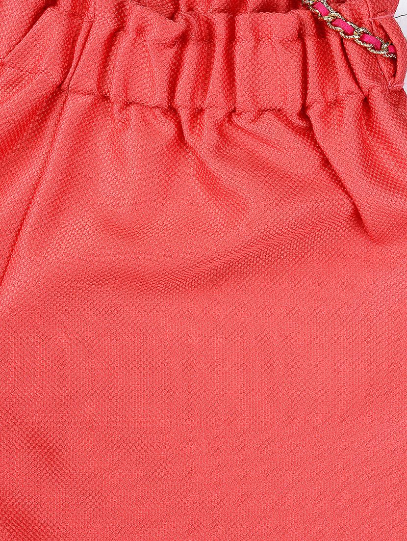 orange cotton shorts and threefourth - 17588809 - Standard Image - 2