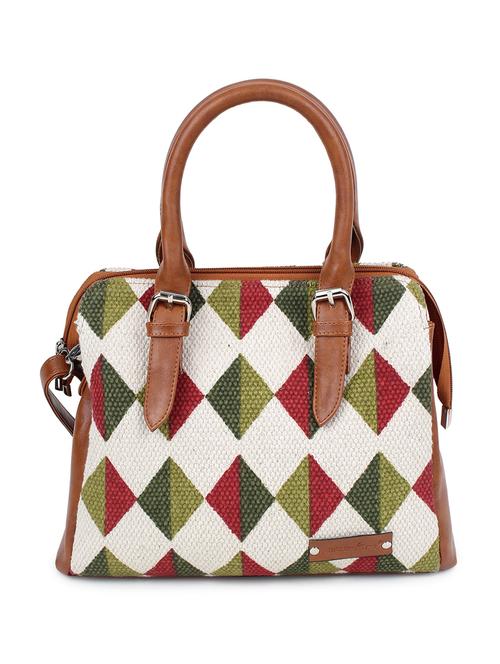 multi colored leatherette (pu) handbag - 17590370 -  Standard Image - 0