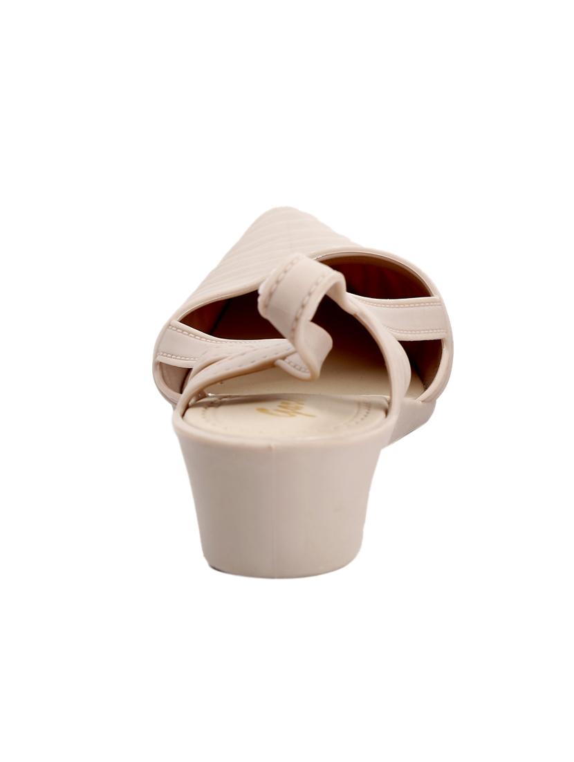 beige rubber slip on ballerina - 17590535 - Standard Image - 2