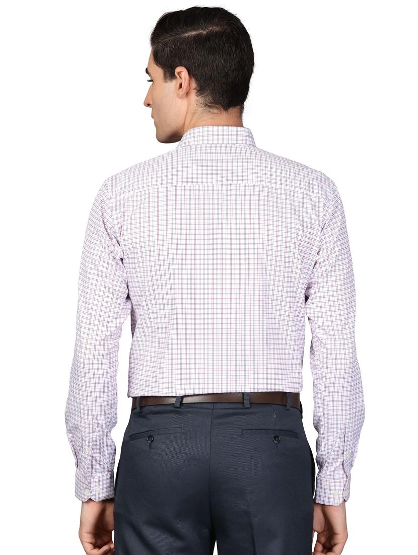 white checkered formal shirt - 17592637 - Standard Image - 2