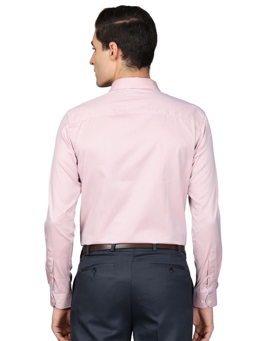 pink self design formal shirt - 17592651 - Standard Image - 2