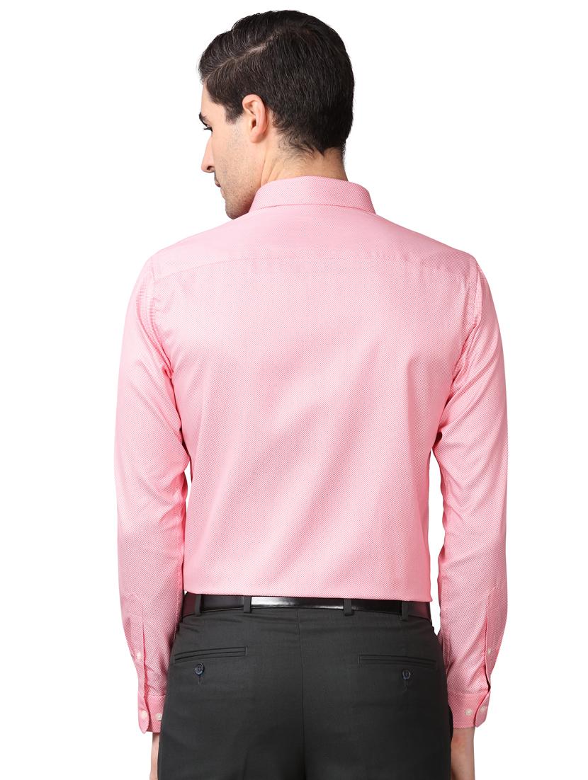 pink self design formal shirt - 17592689 - Standard Image - 2
