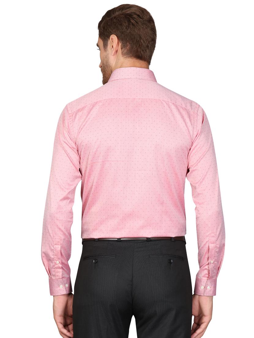 pink self design formal shirt - 17592742 - Standard Image - 2