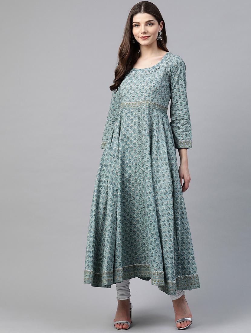 women's flared kurta