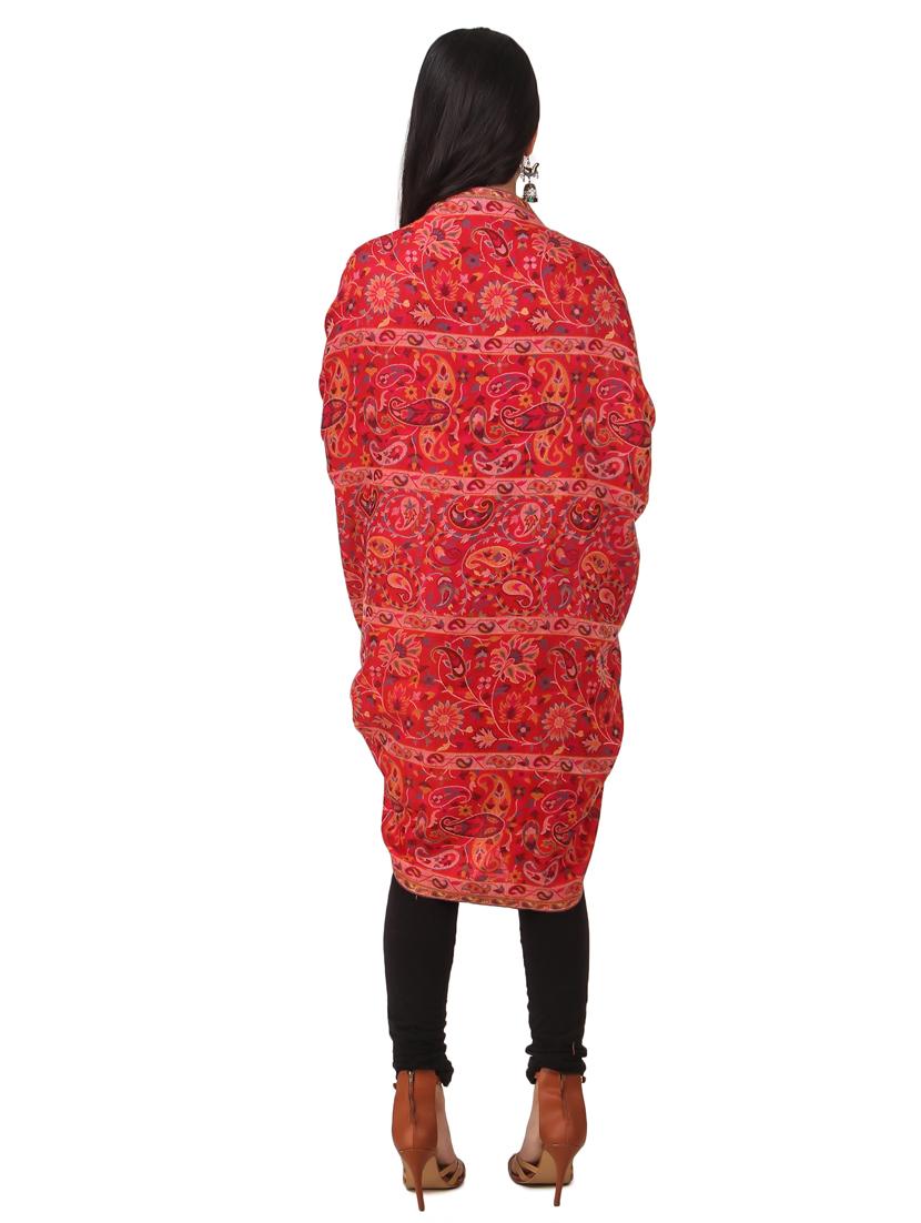 red wool shawl - 17596078 - Standard Image - 2
