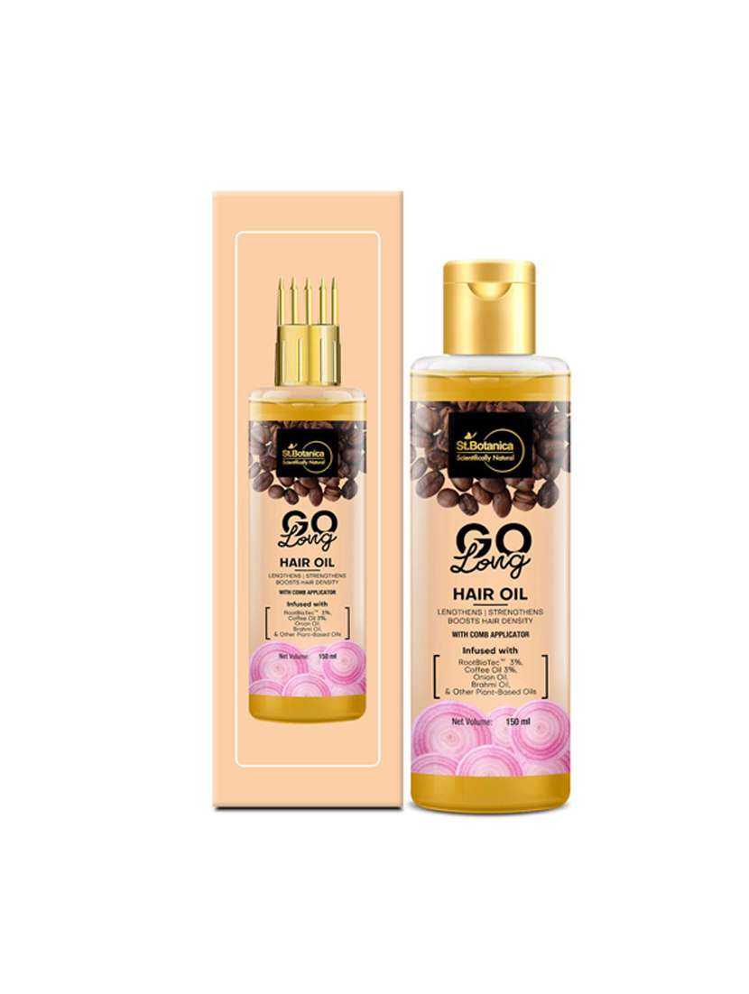 Stbotanica Go Long Hair Oil, 150 Ml With Comb Applicator