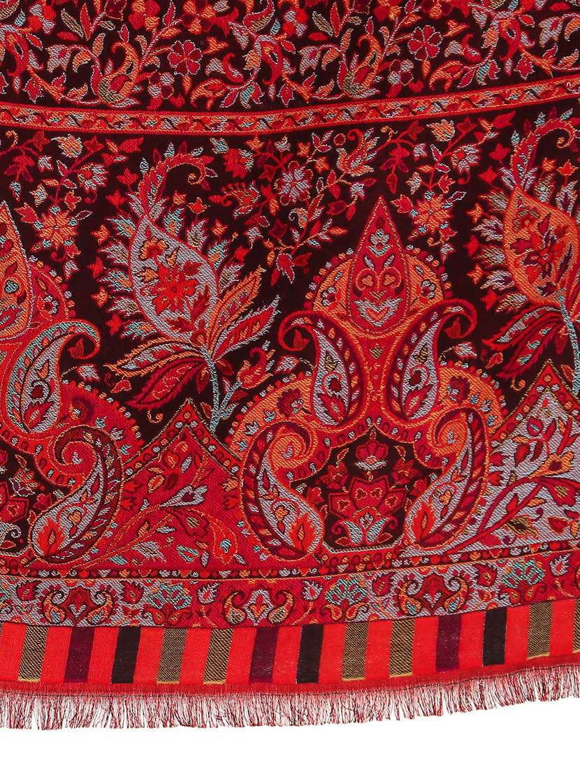 red paisley stole - 17599961 - Standard Image - 2