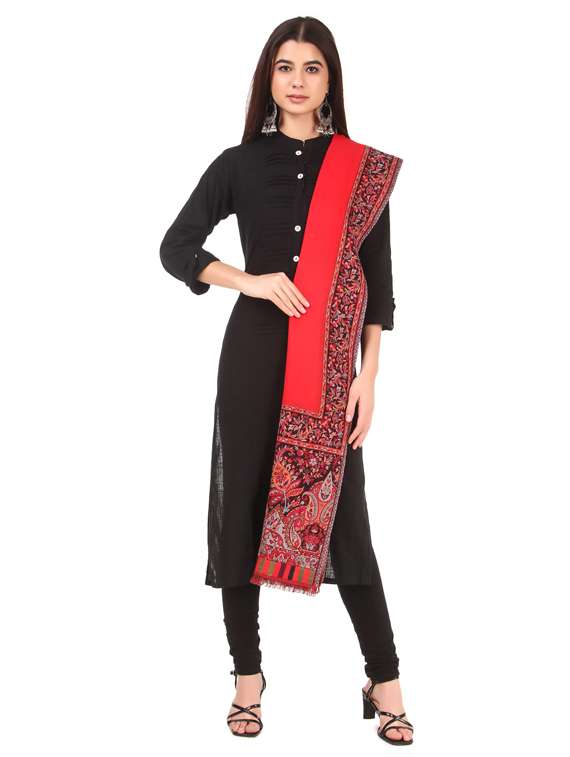 red paisley stole - 17599962 - Standard Image - 2
