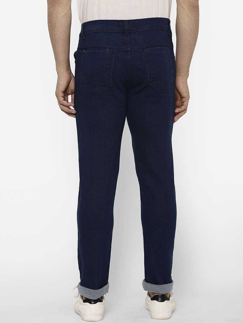 mens slim fit plain jeans - 17600328 - Standard Image - 2