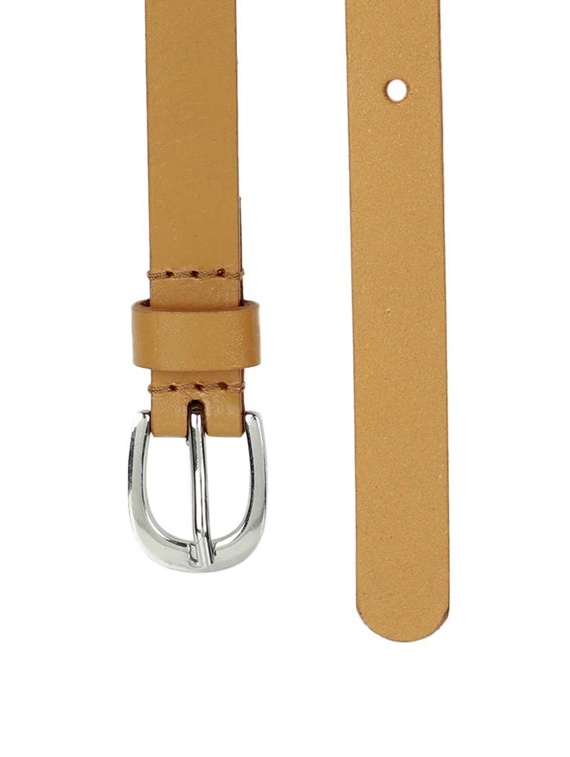 beige leather belt - 17601423 -  Standard Image - 2