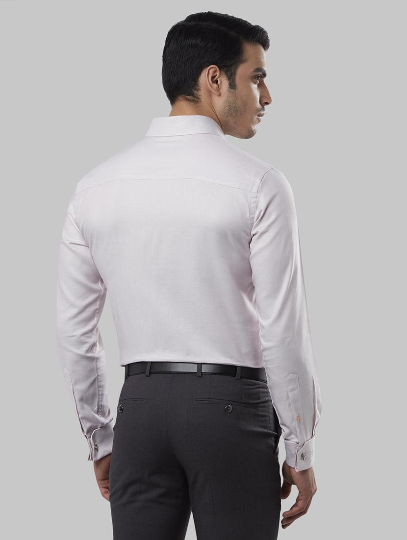 pink self design formal shirt - 17604304 - Standard Image - 2
