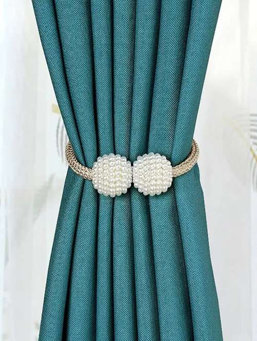 1pair curtain tiebacks clips - 17605079 - Standard Image - 0