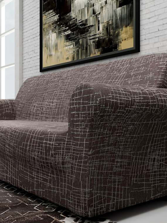 spandex & polyester fabric  big elasticity perfect size sofa slipcover- dimensions: 90 cm-145 cm (width)