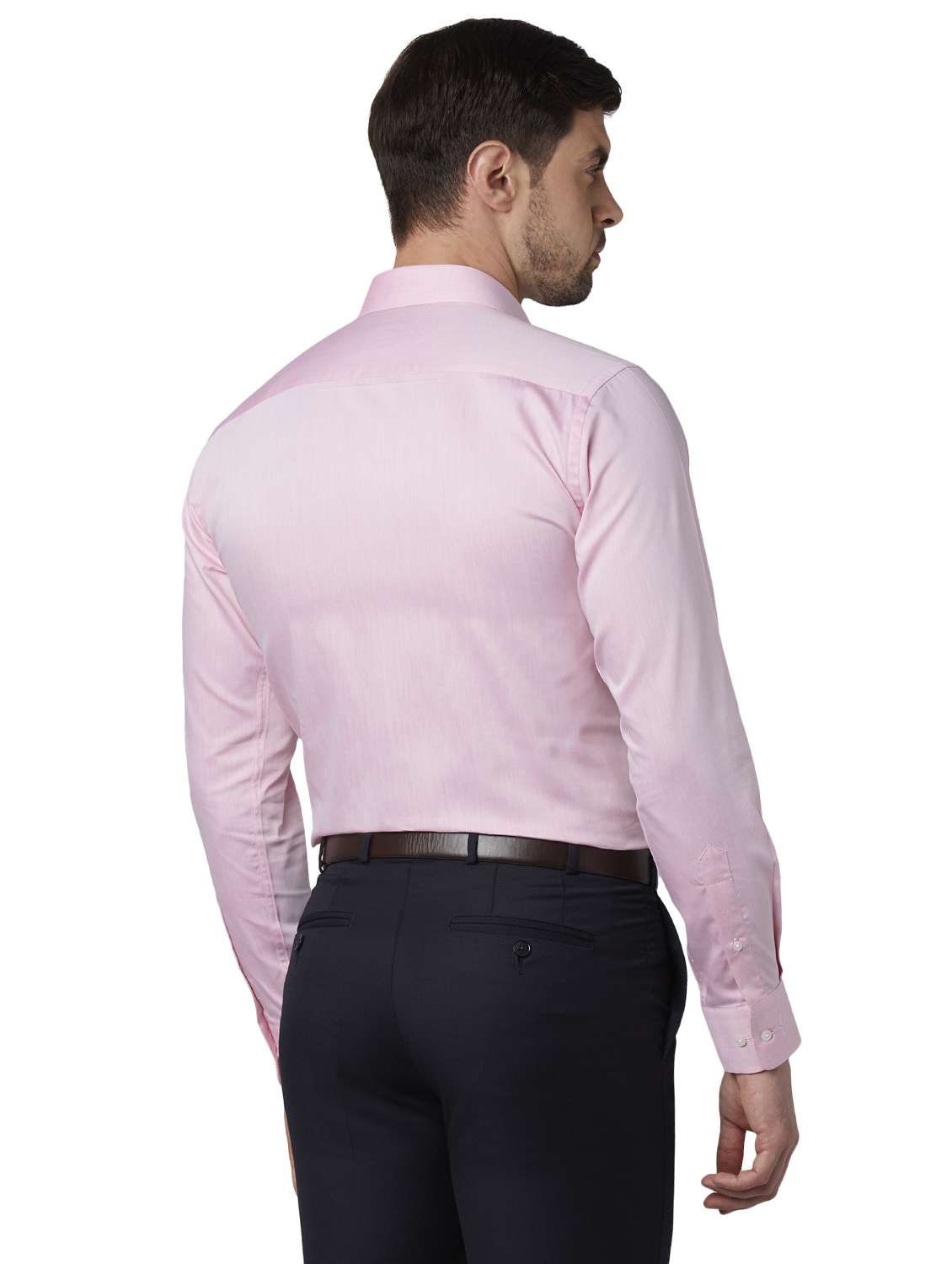pink solid formal shirt - 17606552 -  Standard Image - 2