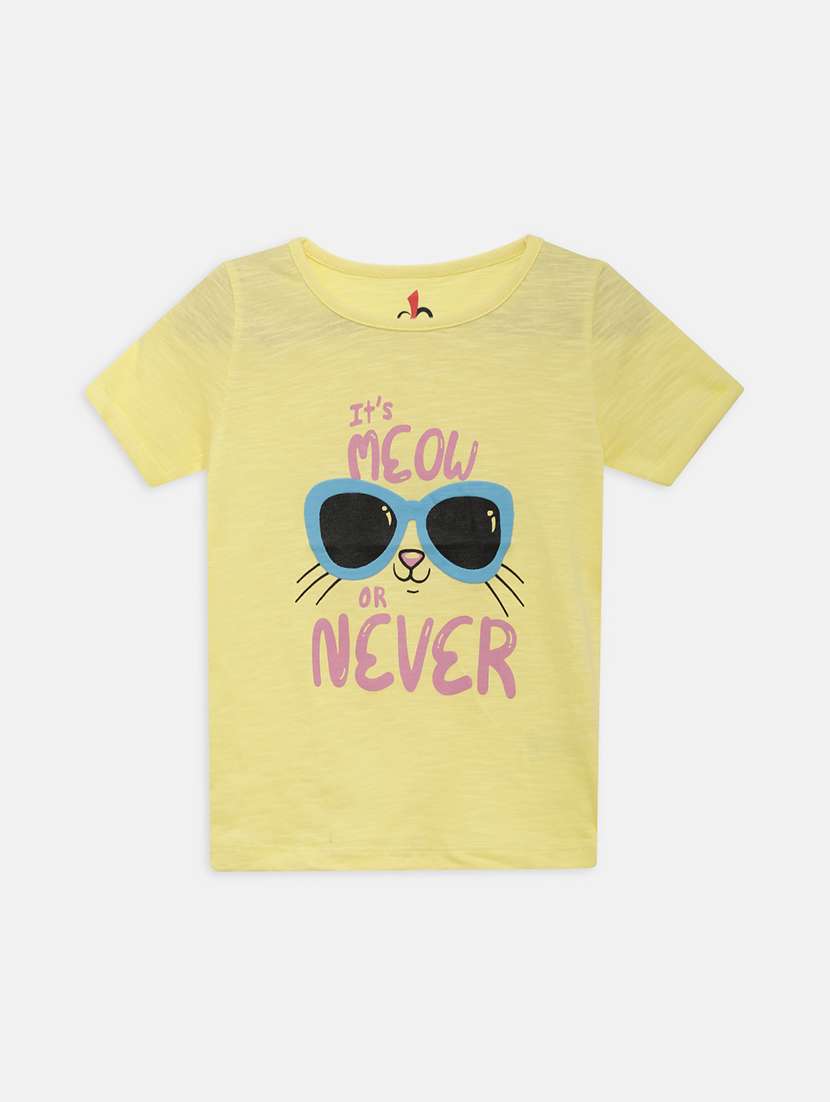 girls round neck top