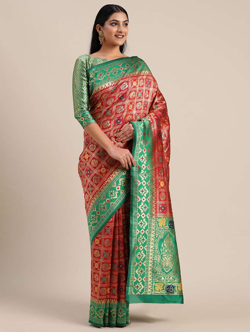 jacquard patola saree