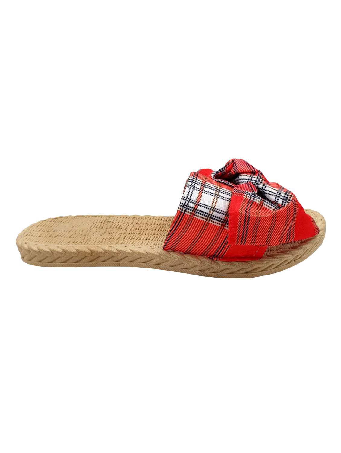 red slip on  flip flop - 17611059 -  Standard Image - 2
