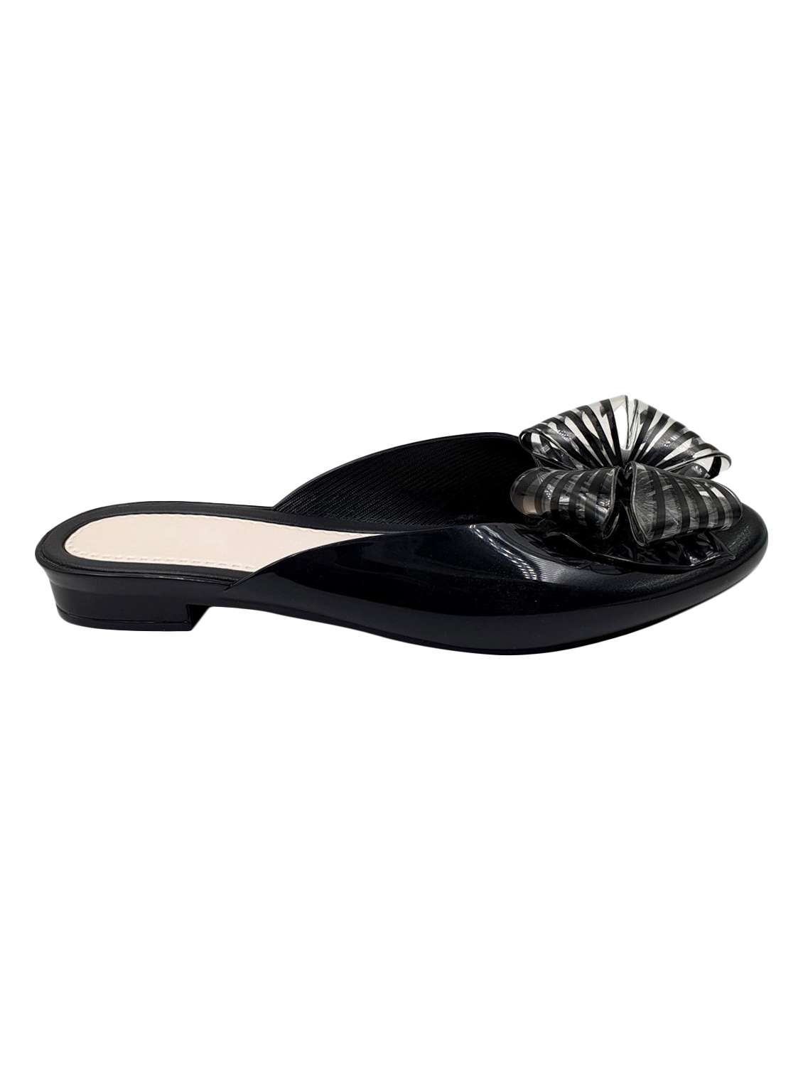 black slip on  ballerina - 17611115 -  Standard Image - 2