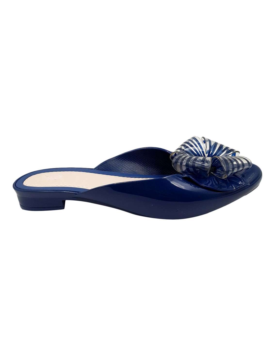 blue slip on  ballerina - 17611116 -  Standard Image - 2