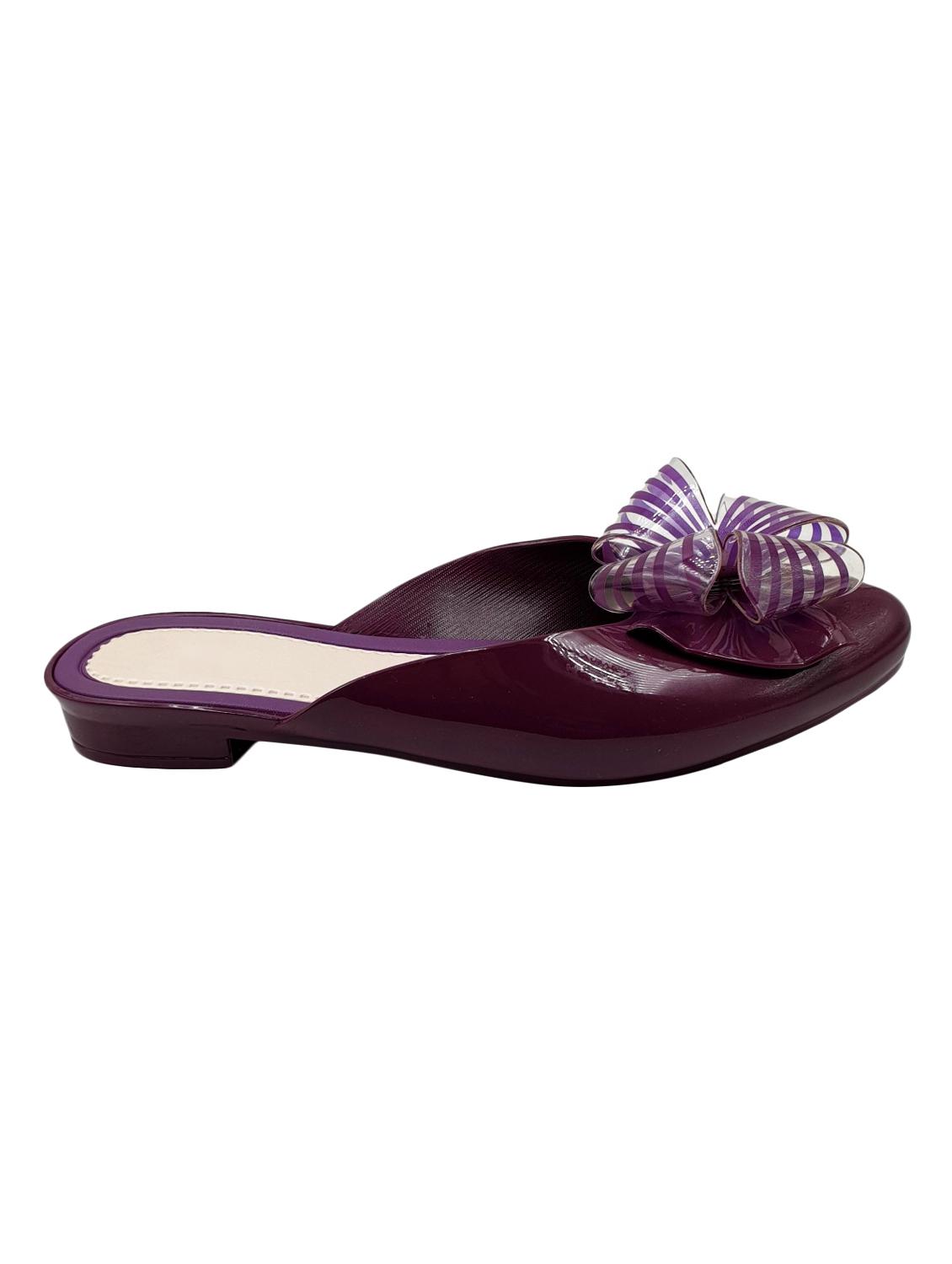 purple slip on ballerina - 17611118 - Standard Image - 2