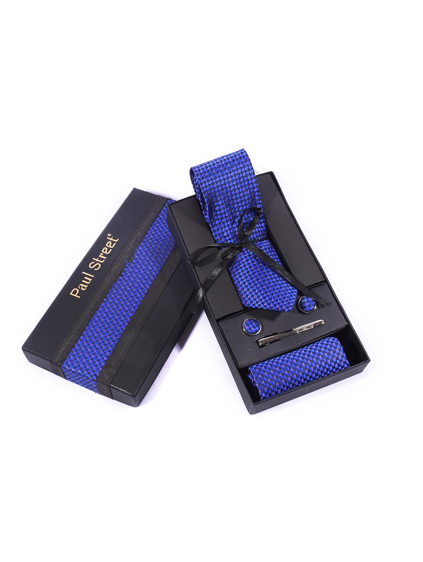 blue polyster tie - 17611316 - Standard Image - 2