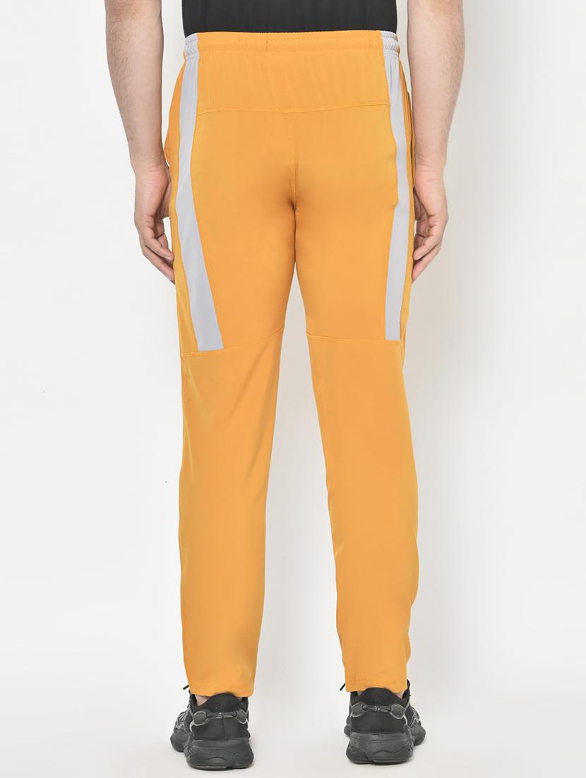 orange solid full length track pant - 17611781 - Standard Image - 2