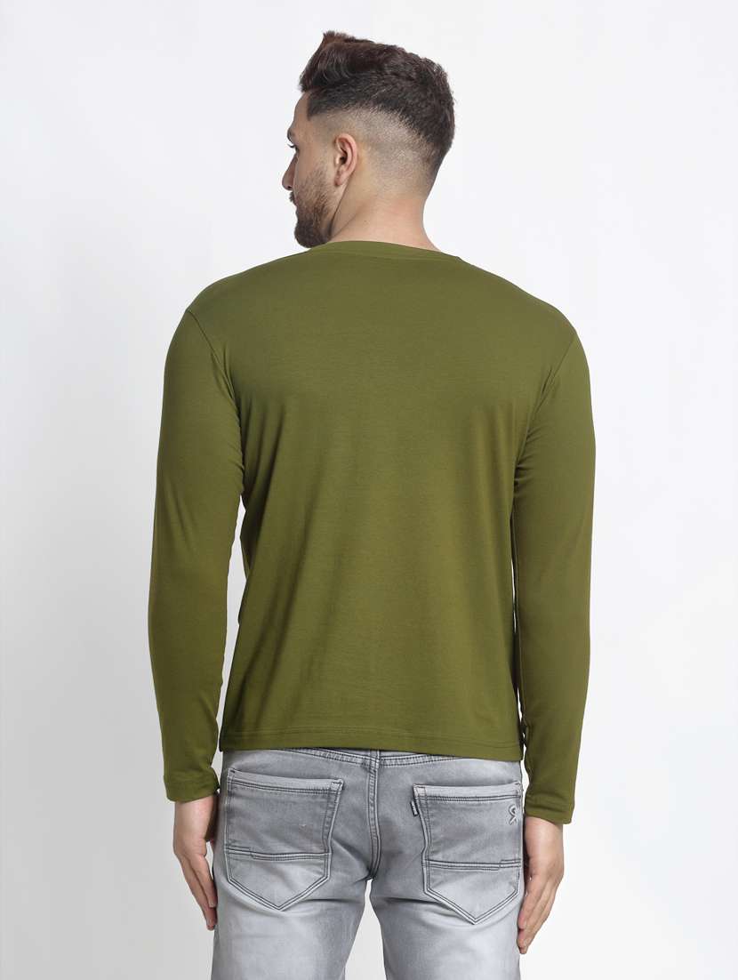 men solid long sleeve t-shirt - 17615137 -  Standard Image - 2