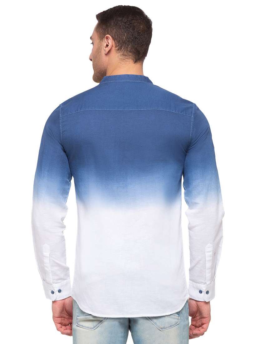 mens ombre casual shirt - 17615500 -  Standard Image - 2