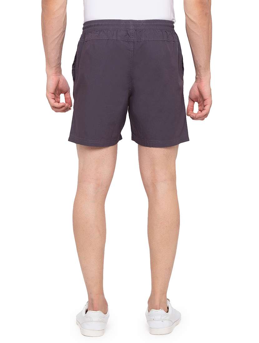 grey solid shorts - 17615509 -  Standard Image - 2