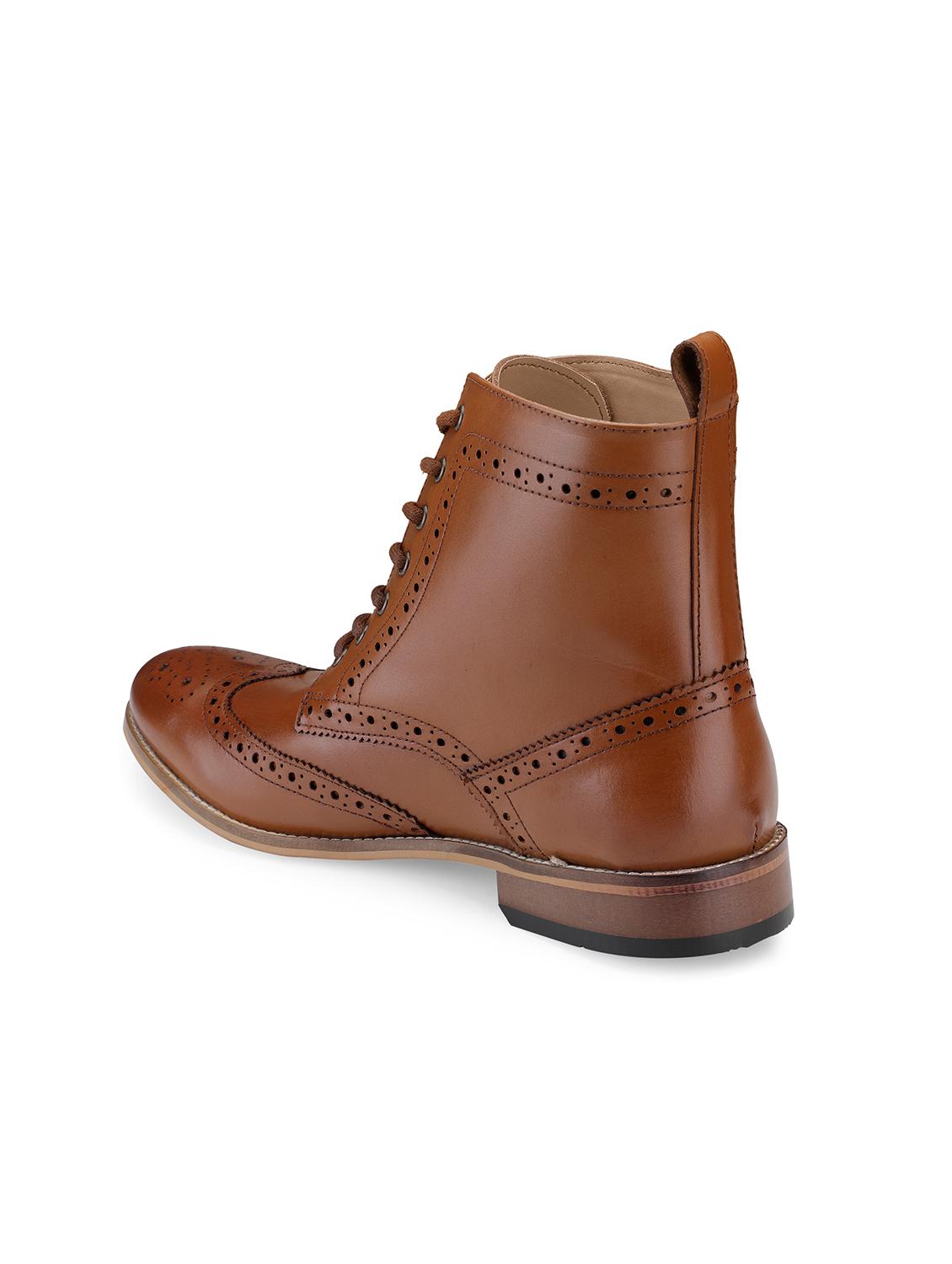tan lace up boot - 17615831 - Standard Image - 2