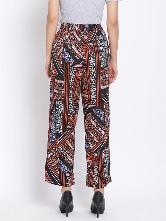 high rise wide leg trouser - 17620607 - Standard Image - 2