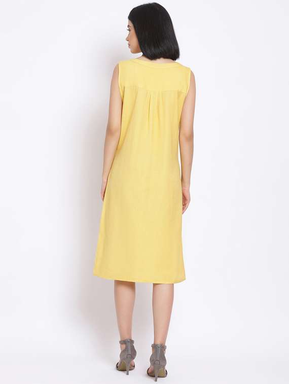 women's solid dress - 17620634 - Standard Image - 2