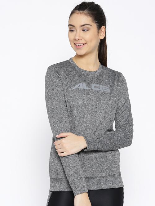 round neck solid sweatshirt - 17620708 -  Standard Image - 0