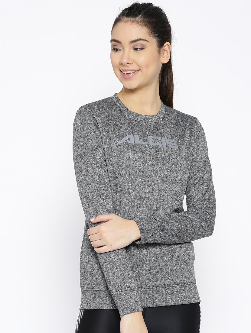 round neck solid sweatshirt - 17620708 -  Zoom Image - 0
