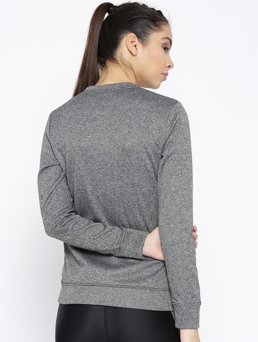 round neck solid sweatshirt - 17620708 - Standard Image - 2