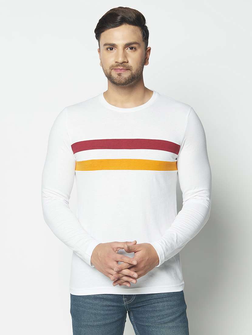 white taped t-shirt