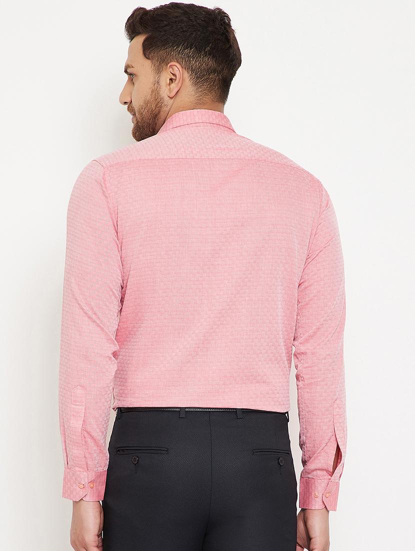 mens self design formal shirt - 17623989 - Standard Image - 2