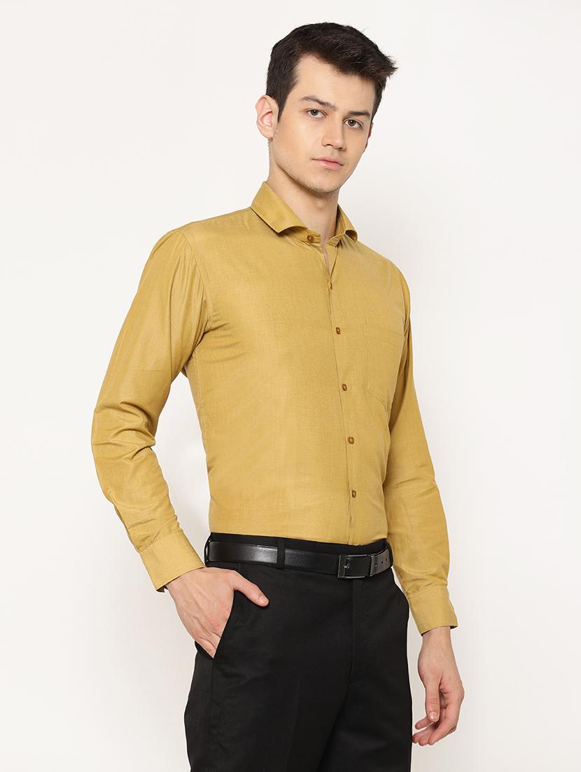 mens solids formal shirt - 17626544 - Standard Image - 2