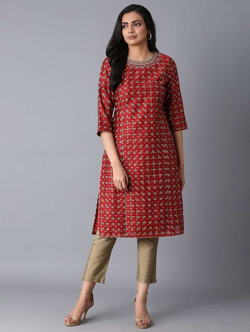 women's straight kurta
