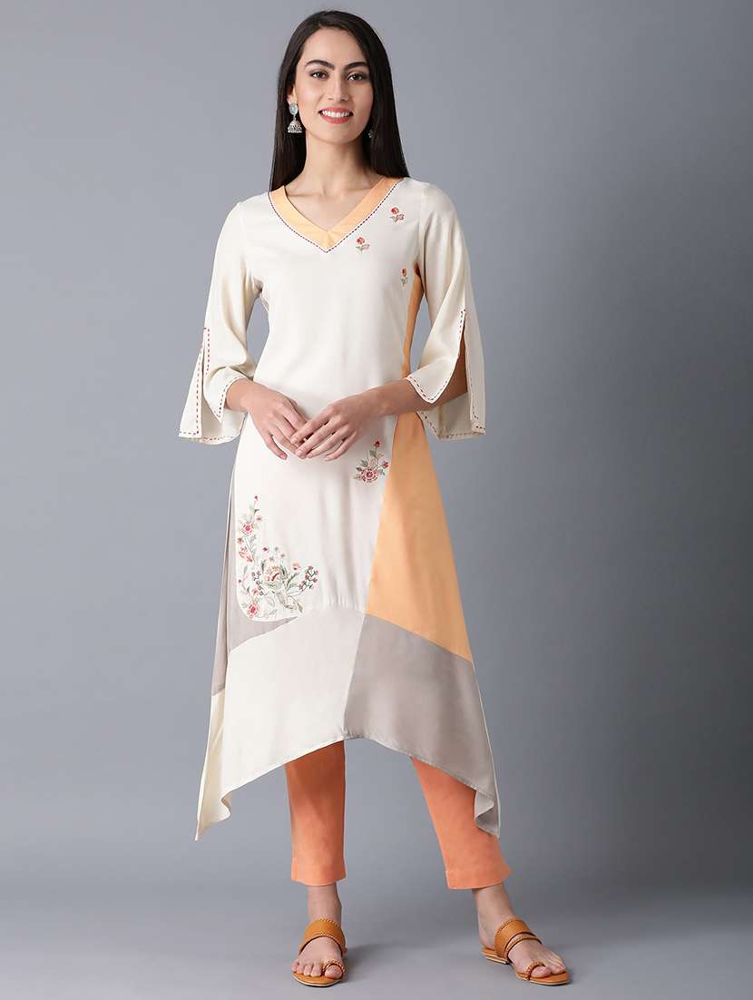 women's asymmetric kurta