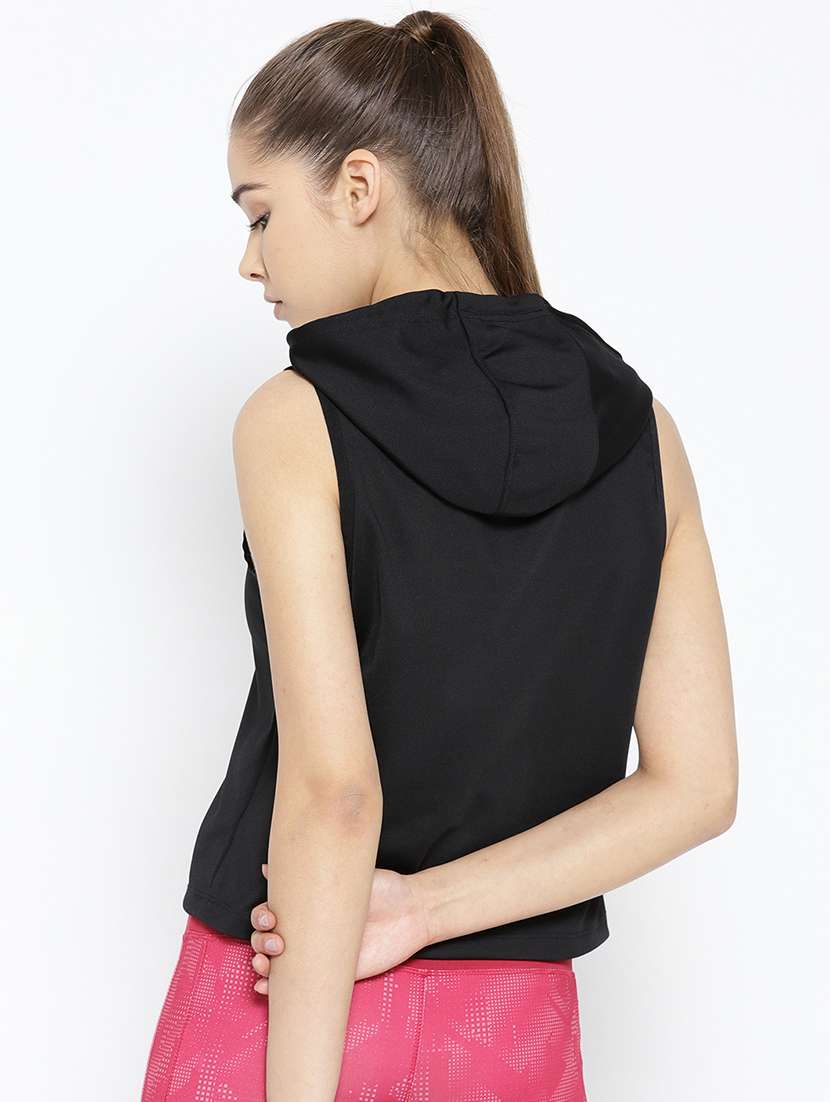 hooded neck sports top  - 17633038 -  Standard Image - 2