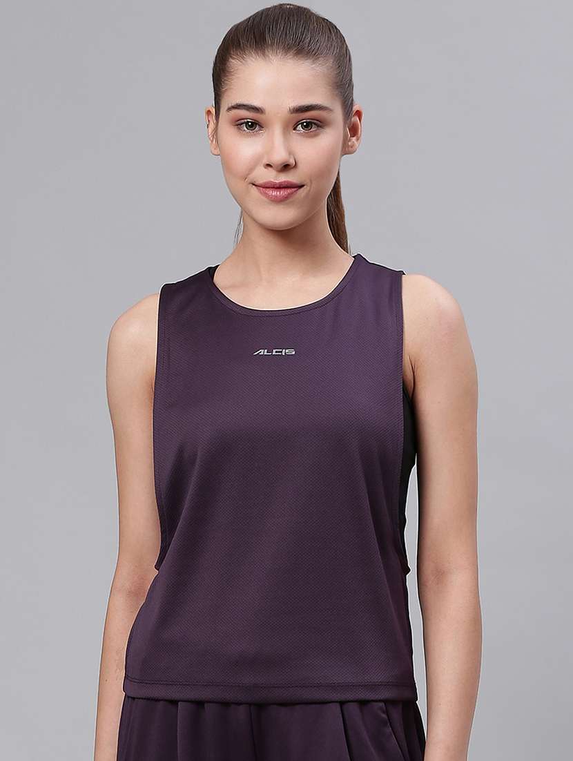 round neck sports top 