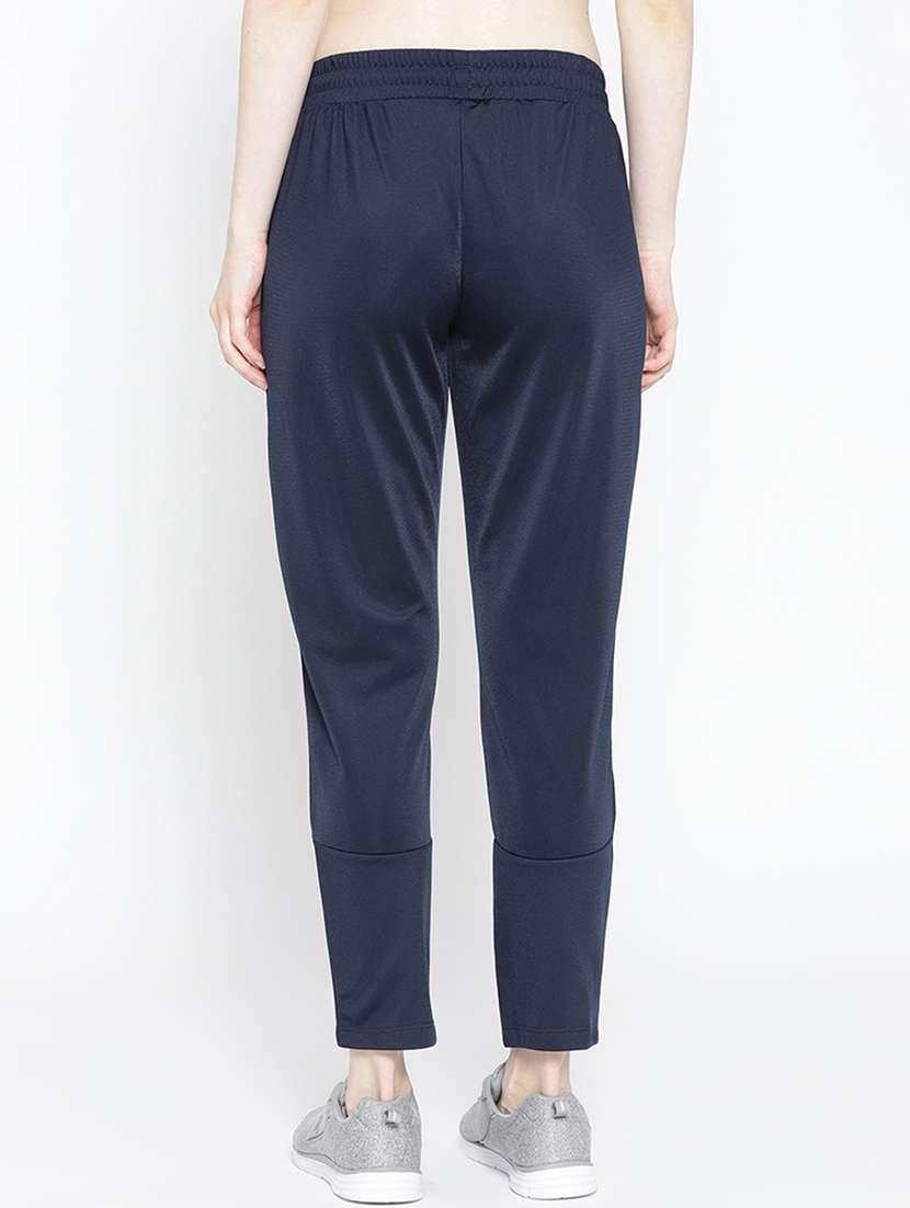 mid rise solid track pants - 17633084 - Standard Image - 2