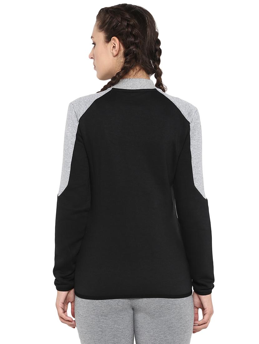 color block zipper jacket - 17633093 - Standard Image - 2