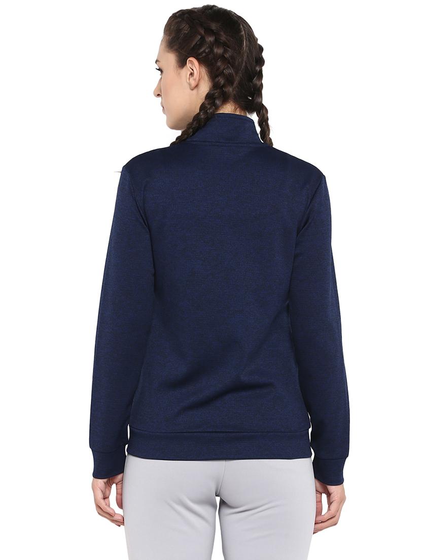 stand collar solid jacket - 17633095 - Standard Image - 2